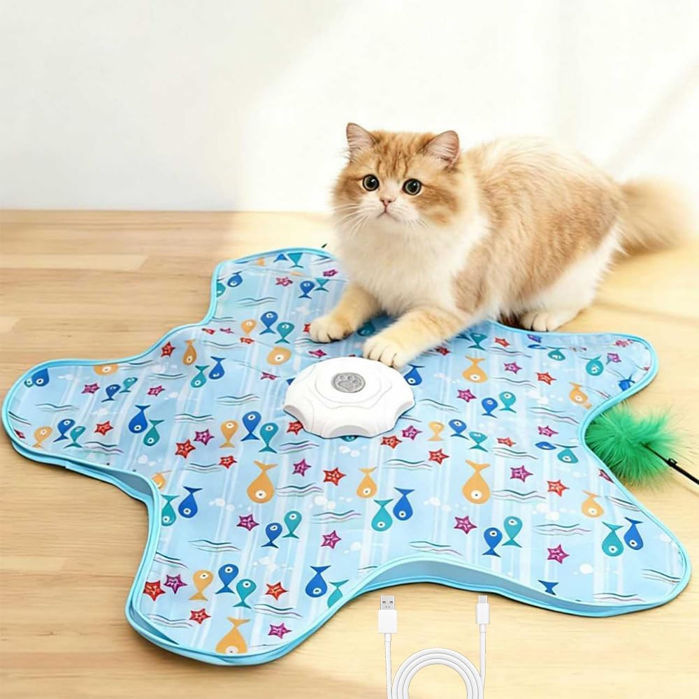 Interactive Rechargeable Cat Toy for Endless Play