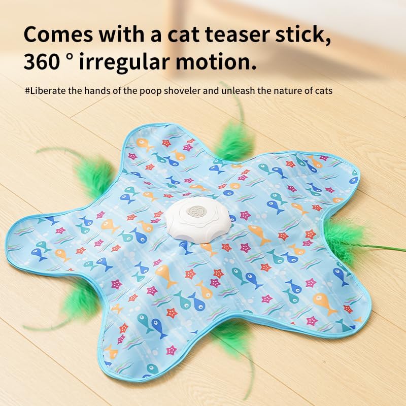 Interactive Rechargeable Cat Toy for Endless Play
