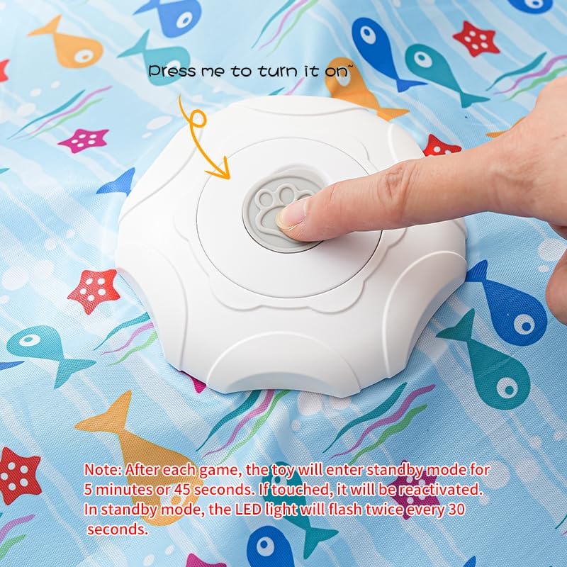 Interactive Rechargeable Cat Toy for Endless Play